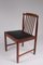 Scandinavian Rosewood Dining Chairs, 1950s, Set of 4 2