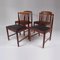 Scandinavian Rosewood Dining Chairs, 1950s, Set of 4 9
