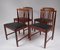 Scandinavian Rosewood Dining Chairs, 1950s, Set of 4 4