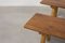 Scandinavian Modern Solid Pine Benches, 1950s, Set of 2, Image 8