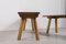 Bancs Modernes Scandinaves en Pin Massif, 1950s, Set de 2 6