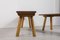 Scandinavian Modern Solid Pine Benches, 1950s, Set of 2, Image 6