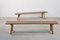 Scandinavian Modern Solid Pine Benches, 1950s, Set of 2 4