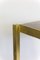 Pedestal Table in Earthenware and Gilt Brass, 1970s, Image 7