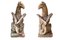 Große Griffin Skulpturen aus Terrakotta, 1940er, 2er Set 3