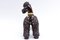 Iridescent Brown Earthenware Poodle Sculpture, 1940s, Image 5