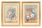 19th Century Flowers Bouquets Gouaches, Set of 2, Image 1
