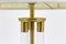 Acrylic Glass and Gilt Bronze Lamp, 1940s 2