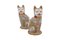 Chinese Porcelain Cat Sculptures, 1980s, Set of 2, Image 1