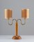 Mid-Century Swedish Table Lamp from IWO, 1940s 1