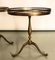 Petite Table d'Appoint Mid-Century en Laiton, Italie, 1950s 1