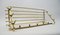 Large Mid-Century Austrian Brass Coat Rack, 1950s, Image 4