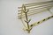 Large Mid-Century Austrian Brass Coat Rack, 1950s, Image 9