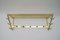 Large Mid-Century Austrian Brass Coat Rack, 1950s 1