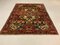 Antique Middle Eastern Red, Brown, and Blue Woolen Rug, 1880s 2