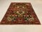 Antique Middle Eastern Red, Brown, and Blue Woolen Rug, 1880s, Image 2