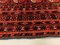 Tapis Turc Tekke Antique Rouge, Noir et Beige, 1920s 6