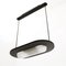 Postmodern Italian Black Ceiling Lamp, 1980s 2