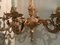 19th Century French Luigi Chandelier and Sconces Set, Set of 3, Image 2