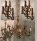 19th Century French Luigi Chandelier and Sconces Set, Set of 3 1