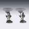 19th Century Victorian English Solid Silver Figural Comports from Charles Thomas Fox & George Fox, 1850s, Set of 2 12