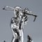 Englische Jagdtrophäe aus massivem Silber von Victor Hugo & Co, 1890er 12