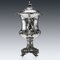 Large 19th Century Victorian English Solid Silver Trophy Cup and Cover from Joseph I & Joseph II Angell, 1840s 21