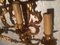 Lampadario Luigi antico dorato, Francia, inizio XIX secolo, set di 2, Immagine 7