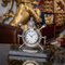 Solid Silver Horse Racing Clock, Edinburgh, 1983 1