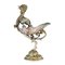 Antique Austrian Silver Gilt & Enamel Cockerel by Ludwig Politzer, 1890s 1