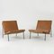 Fauteuils en Cuir par Alf Svensson pour Bergboms, 1950s, Set de 2 2