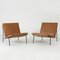 Leather Lounge Chairs by Alf Svensson for Bergboms, 1950s, Set of 2 2