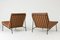 Leather Lounge Chairs by Alf Svensson for Bergboms, 1950s, Set of 2 5
