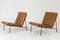 Leather Lounge Chairs by Alf Svensson for Bergboms, 1950s, Set of 2 1