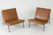 Leather Lounge Chairs by Alf Svensson for Bergboms, 1950s, Set of 2 6