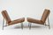 Leather Lounge Chairs by Alf Svensson for Bergboms, 1950s, Set of 2 3