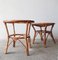 Tabourets Mid-Century en Bambou, 1950s, Set de 2 5