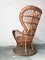 Mid-Century Italian Bamboo and Rattan Conte Biancamano Lounge Chair by Lio Carminati and Gio Ponti, 1950s 5