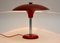 Art Deco German Red Table Lamp by Max Schumacher for Werner Schröder Lobenstein, 1930s 4