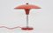 Art Deco German Red Table Lamp by Max Schumacher for Werner Schröder Lobenstein, 1930s, Image 1