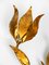 Large Vintage Gilded Florentine Wall Lamp, 1970s, Image 14