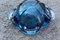 Blue Murano Glass Bowl from Seguso, 1960s 4