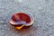 Italian Ruby Red Murano Glass Bowl from Seguso, 1960s 6