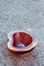 Italian Ruby Red Murano Glass Bowl from Seguso, 1960s 4