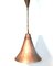 Swedish Copper Ceiling Lamp, 1960s, Image 1