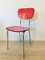 Vintage Red Dining Chair 1