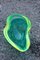 Lime Green Fluorescent Murano Glass Ashtray from Seguso, 1960s, Image 2