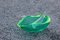 Lime Green Fluorescent Murano Glass Ashtray from Seguso, 1960s, Image 1