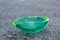 Lime Green Fluorescent Murano Glass Ashtray from Seguso, 1960s 6