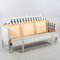 Swedish Gustavian Sofa Bench with Tapered Legs 5